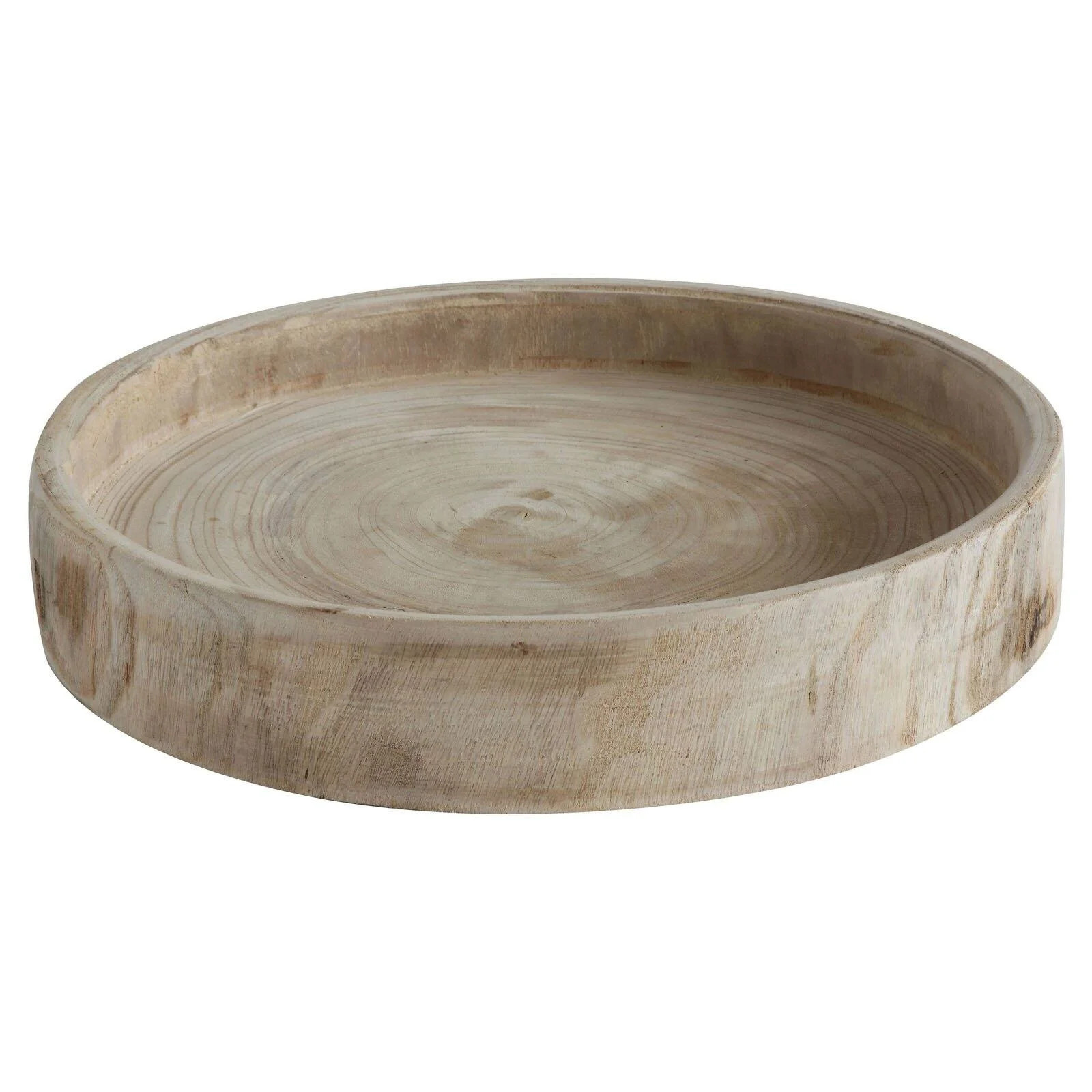 3R Studios Paulownia Wood Carved Tray | Walmart (US)