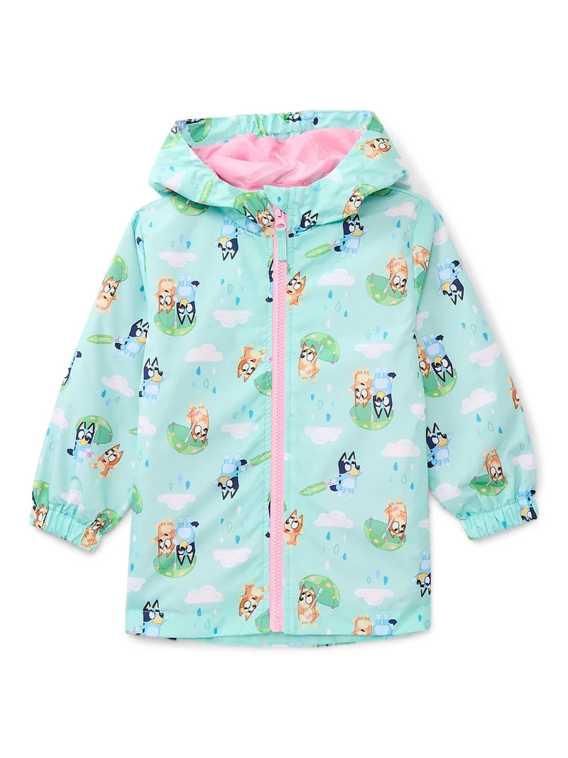 Character Toddler Rain Jacket with Hood, Sizes 2T-5T | Walmart (US)