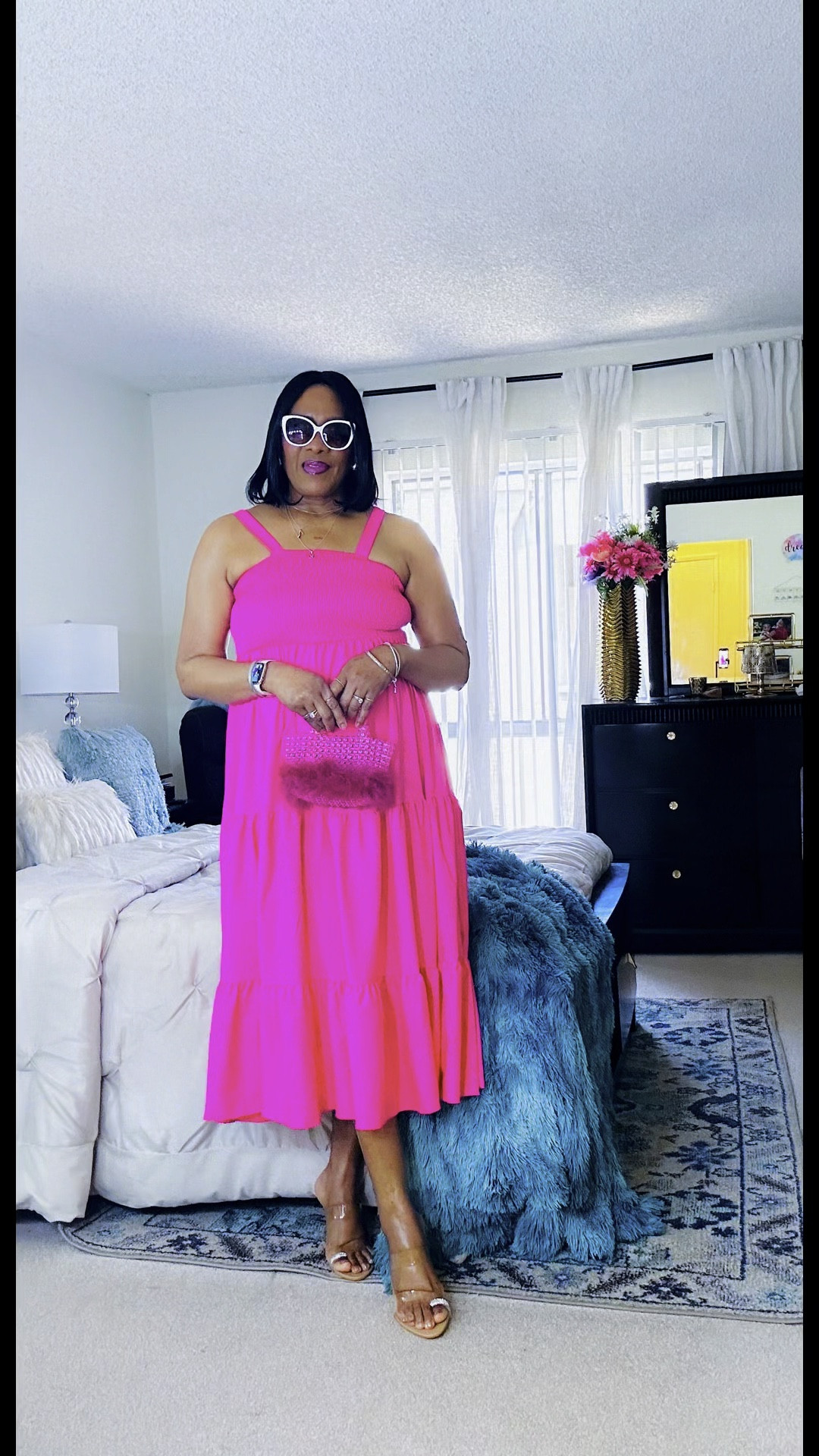 Happy Mothers Day!  Hope all the moms had a nice Day! 💕 I can’t find the link to my Clear slippers and handbag so l linked something similar!  ✨ Click on the “Shop  OOTD collage” collections on my LTK to shop.  Follow me @winsometaylorlifestyle for daily shopping trips and styling tips! Seasonal, home, home decor, decor, kitchen, beauty, fashion, winter,  valentines, spring, Easter, summer, fall!  Have an amazing day. xo💋 #ad #ootd #fashion #mothersday

#LTKSaleAlert #LTKStyleTip #LTKVideo