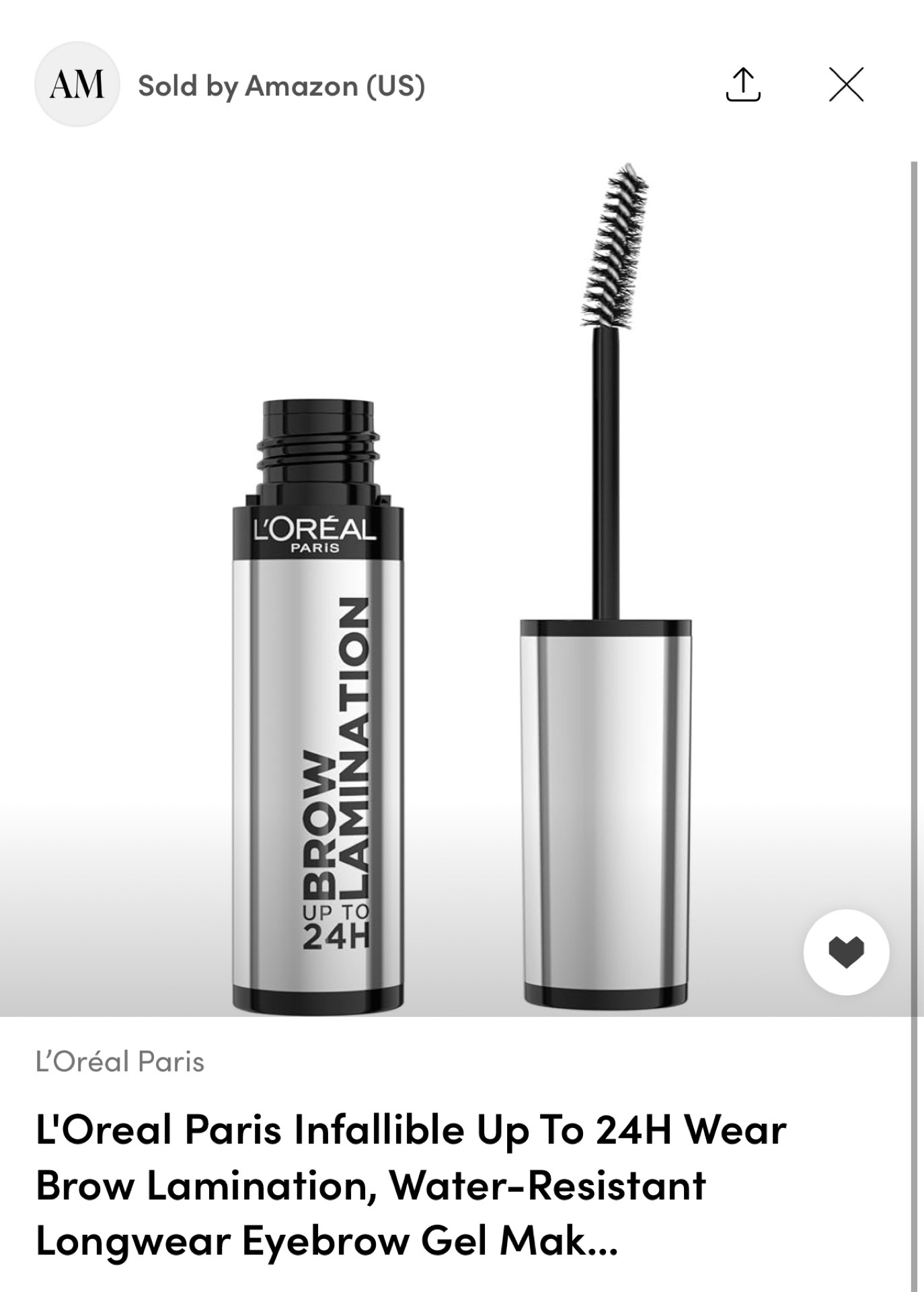L’Oreal laminating gel ! Why is this product not making the buzz it deserves?! It’s so good ! As a girl with bushy brows, this product tames my brows for a long time. Had to re-up before it’s sold out  

#LTKWatchNow #LTKGiftGuide #LTKHoliday