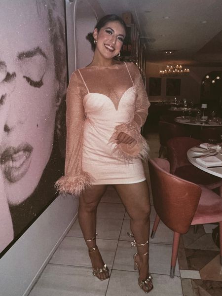 Miami birthday pink sparkly dress — dress underneath is Zara 

#LTKshoecrush #LTKcurves #LTKstyletip