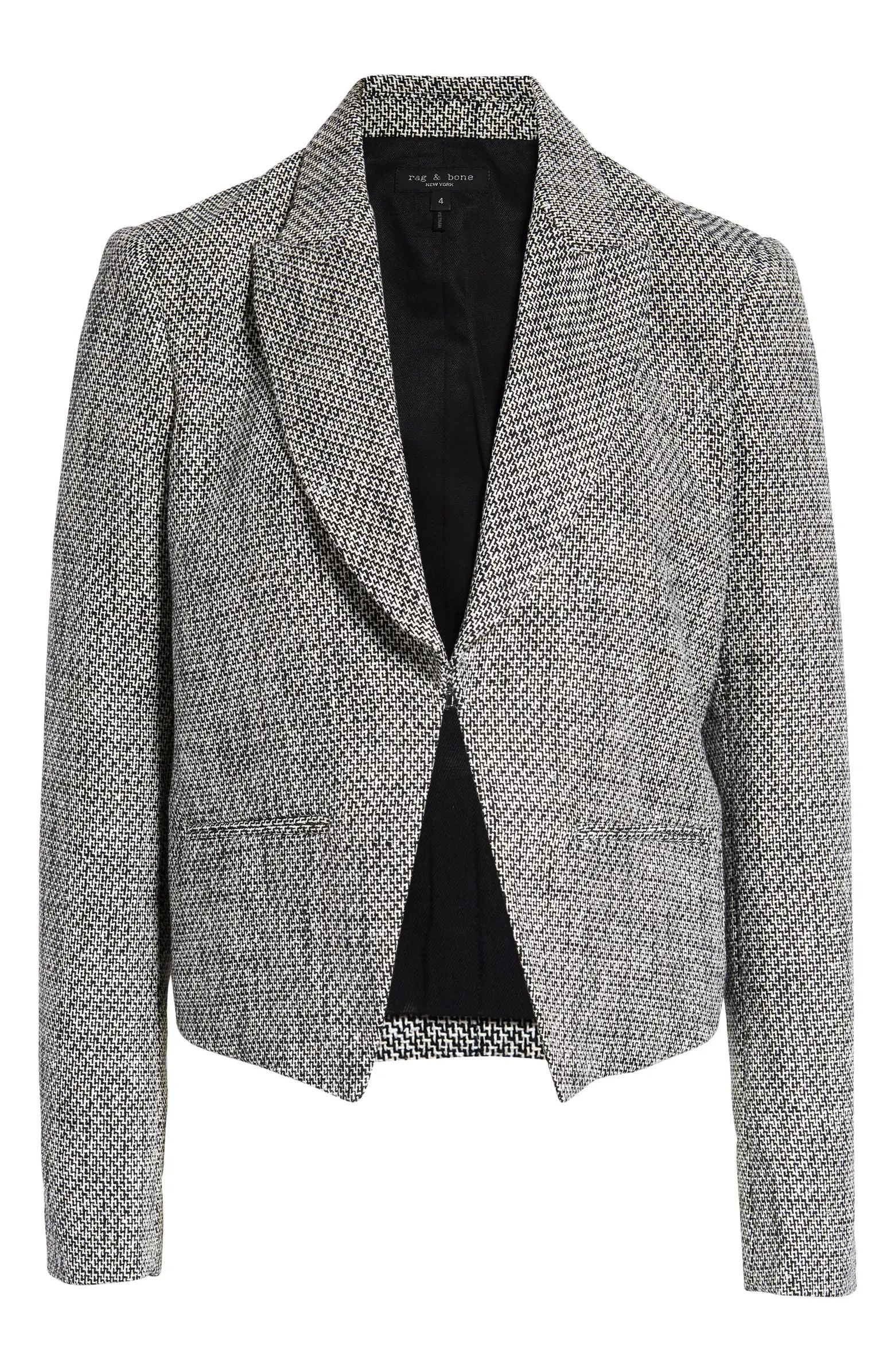 Size InfoIf between sizes, order one size down.Details & CareTactile tweed brings polish to this ... | Nordstrom
