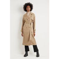 Tall Belted Button Cuff Trench Coat | Dorothy Perkins (UK)