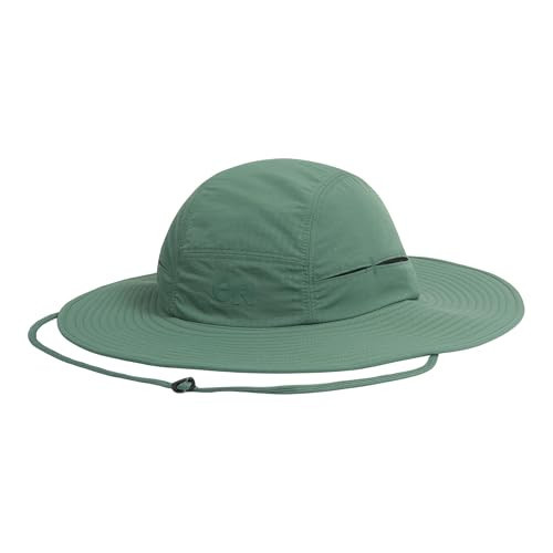 Outdoor Research Sunbriolet Sun Hat | UPF 50+, Breathable & Moisture-Wicking Safari Hiking Hat for Men & Women, SPF Headwear, Malachite, X-Large | Amazon (US)