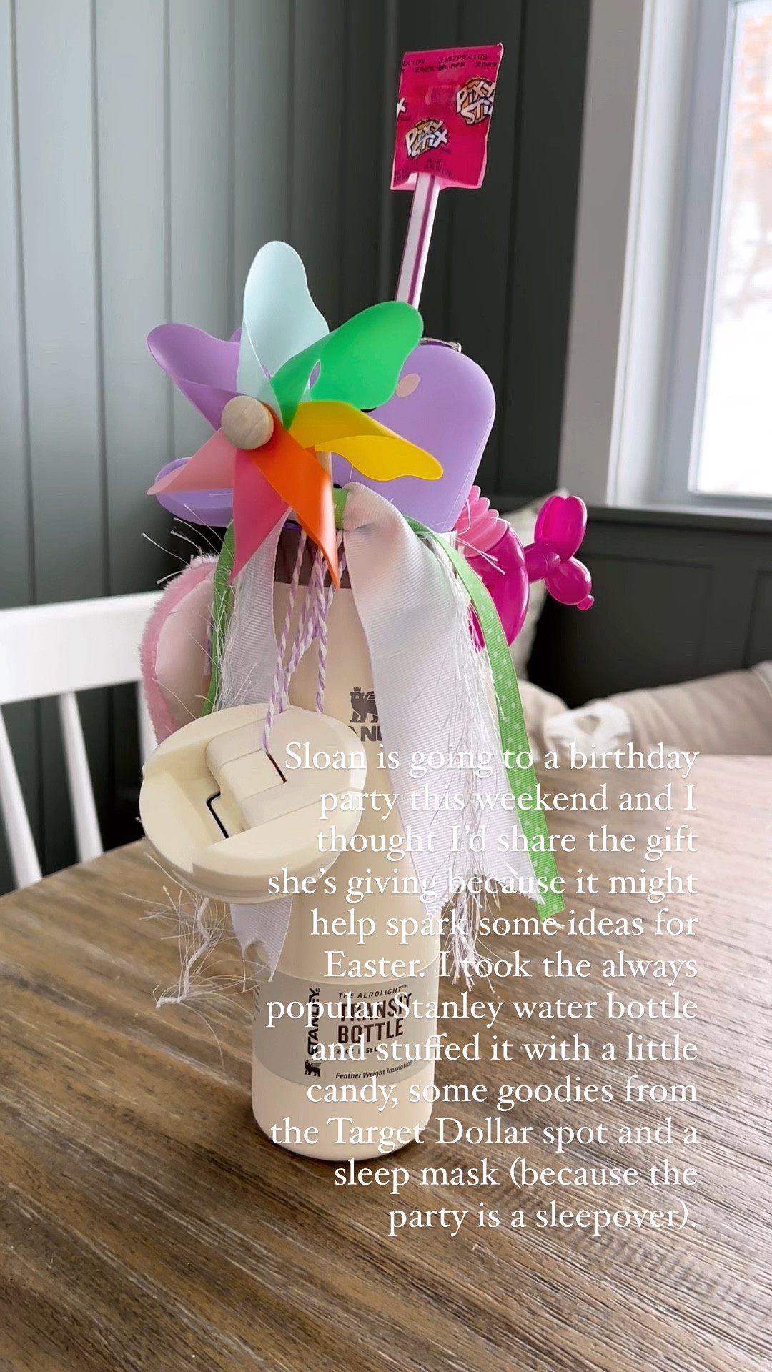 Need the perfect tween birthday gift? Look no further than the always popular Stanley water bottle filled with candy and delightful trinkets! 

Another reason this is the ideal gift because I found the Stanley ON SALE! 

Add an extra element of excitement by including a few small trinkets or toys inside the water bottle alongside the candy. Think fun stickers, colorful hair accessories, a fidget, sleep mask, or even a personalized keychain. These little surprises will make the gift even more memorable and enjoyable.

This gift would also be a great one for Easter. Just hide the Stanley around the house or yard for an egg hunt with a twist. 

#LTKVideo #LTKsalealert #LTKkids