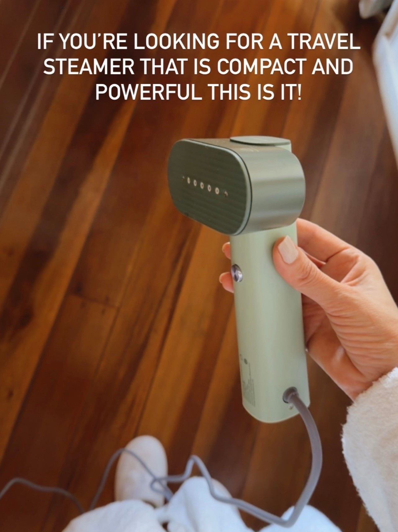 Newest Amazon steamer! 
Very light and compact, perfect for traveling. 
Definitely a travel must have

#

#LTKU #LTKSeasonal #LTKTravel