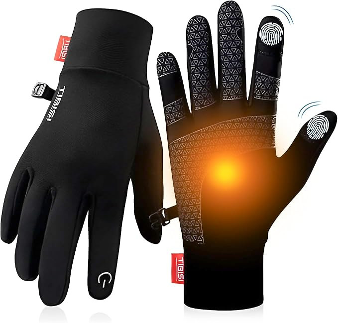 Winter Gloves Women Men, Warm Thermal Running Touchscreen Men Lightweight Walking Anti-Slip for S... | Amazon (US)