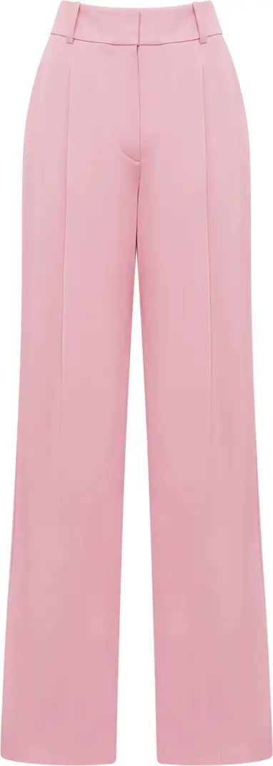 Reiss Bonnie Wide Leg Pleat Front Trousers | Nordstrom | Nordstrom