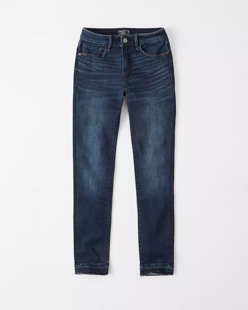 Mid Rise Super Skinny Jeans | Abercrombie & Fitch US & UK