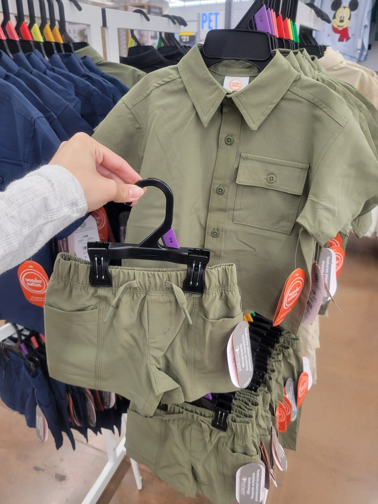 Toddler boys matching sets at Walmart. Short set. Family photos. Affordable. Collared shirt. Dressy. Trendy. Easy outfits.  

 #LTKootd #LTKmomlife #LTKKids