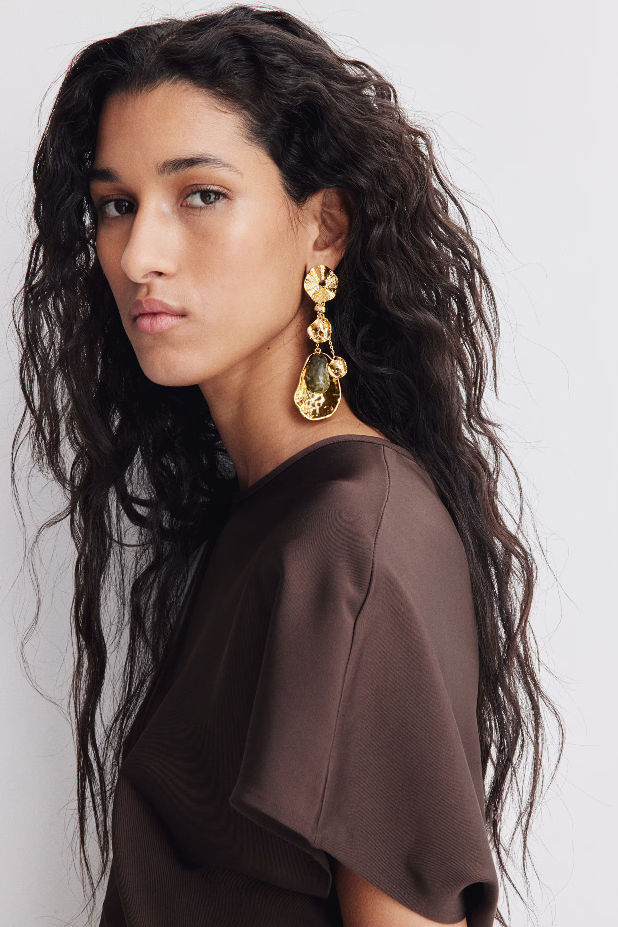 Mismatch pendant earrings | H&M (UK, MY, IN, SG, PH, TW, HK)