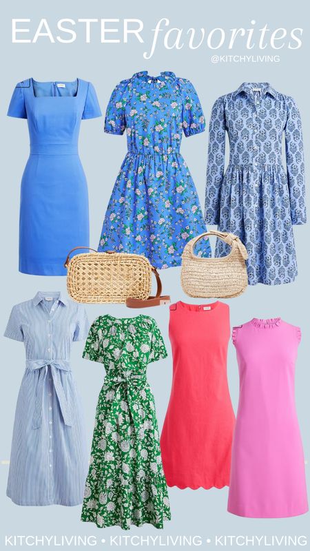 Easter Dresses on SALE at J.Crew Factory - 50% off EVERYTHING plus extra 20% on 3+ items with CODE: PREP20 #jcrewfactory #easterdress  #easteroutfit 

#LTKsalealert #LTKfindsunder100 #LTKSpringSale