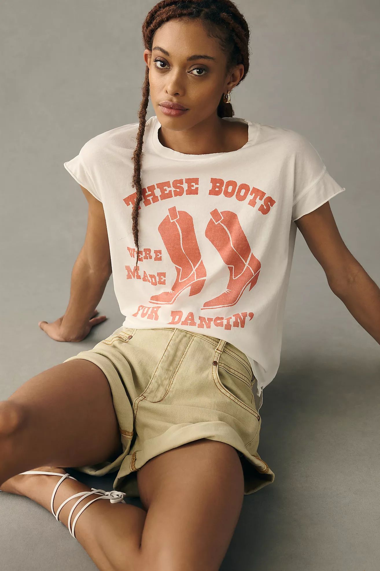 Junk Food These Boots Were Made for Dancin' Graphic Tee | Anthropologie (US)