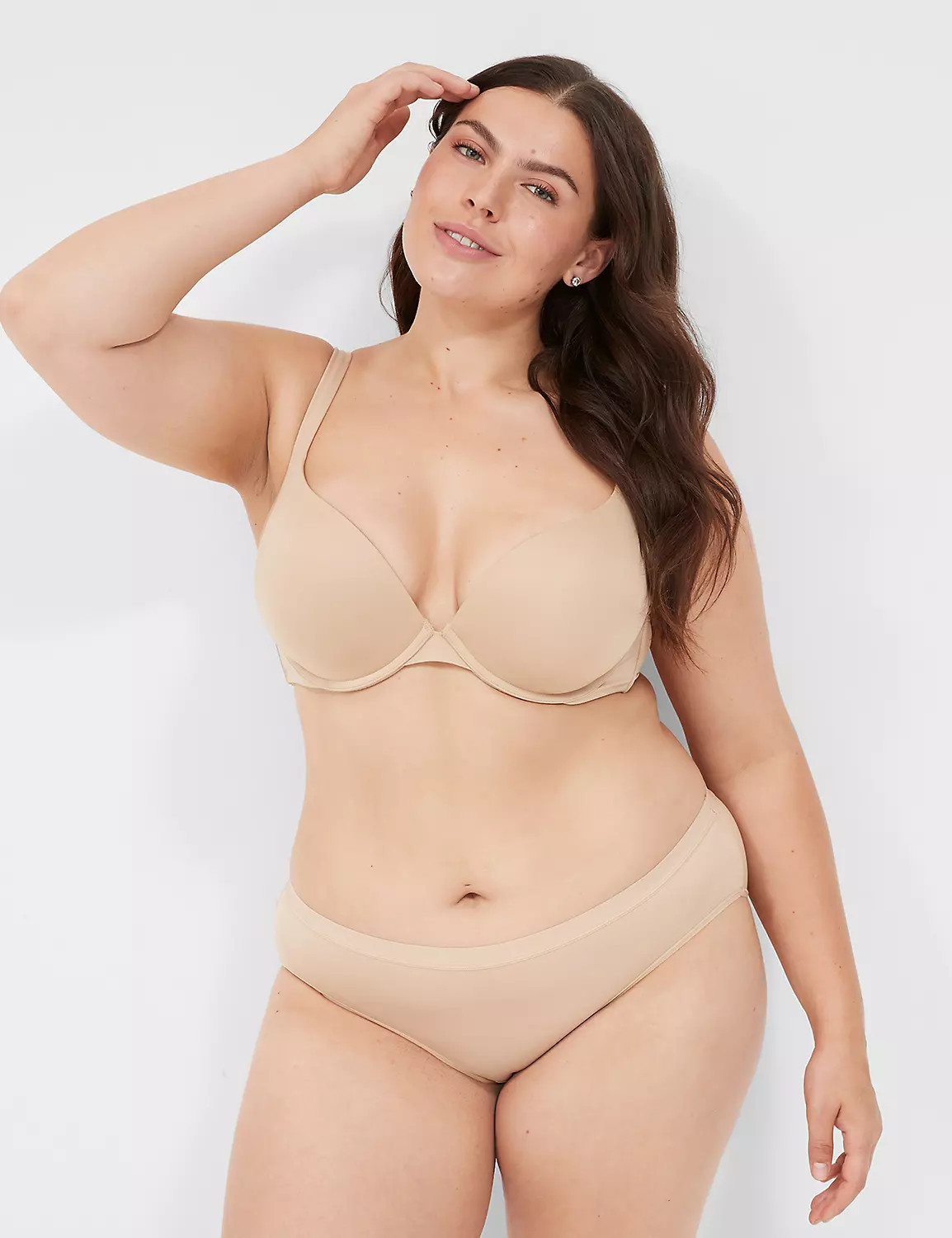 Smooth Boost Plunge Bra | LaneBryant | Lane Bryant (US)