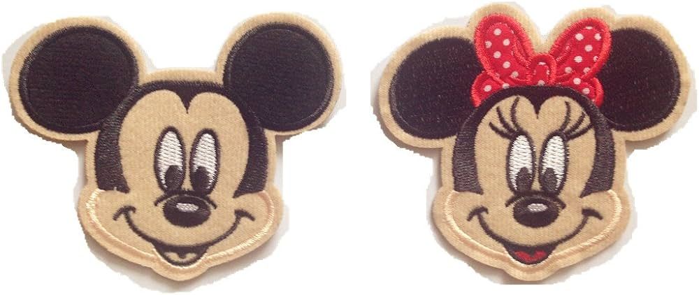 LEZ Super Cute Mouse Embroidered Iron-on or Sew-on Decorative Applique patches 2 Pcs | Amazon (US)