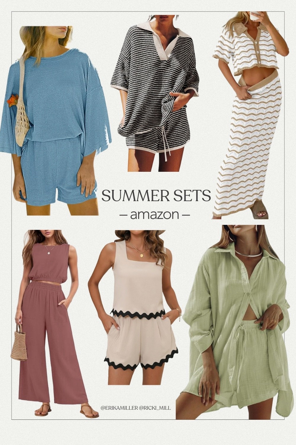 Summer sets I’m loving that are easy, effortless and affordable!

#LTKSeasonal #LTKFindsUnder50 #LTKStyleTip