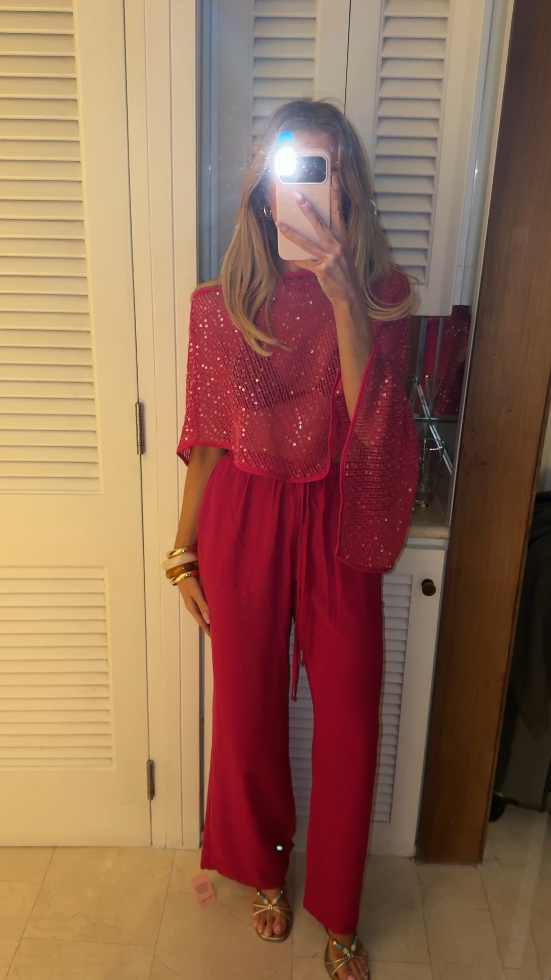 Pink pink pink 🩷🫶🏽 perfect for beach club, sequins as a theme? This top is perfect! The trousers also come in different colours!

#LTKspring #LTKsummer #LTKfestival