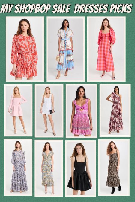 Dresses on sale from Shopbop! Love all these for Spring Sumner parties weddings brunch etc! 

#LTKsalealert #LTKfindsunder100 #LTKparties
