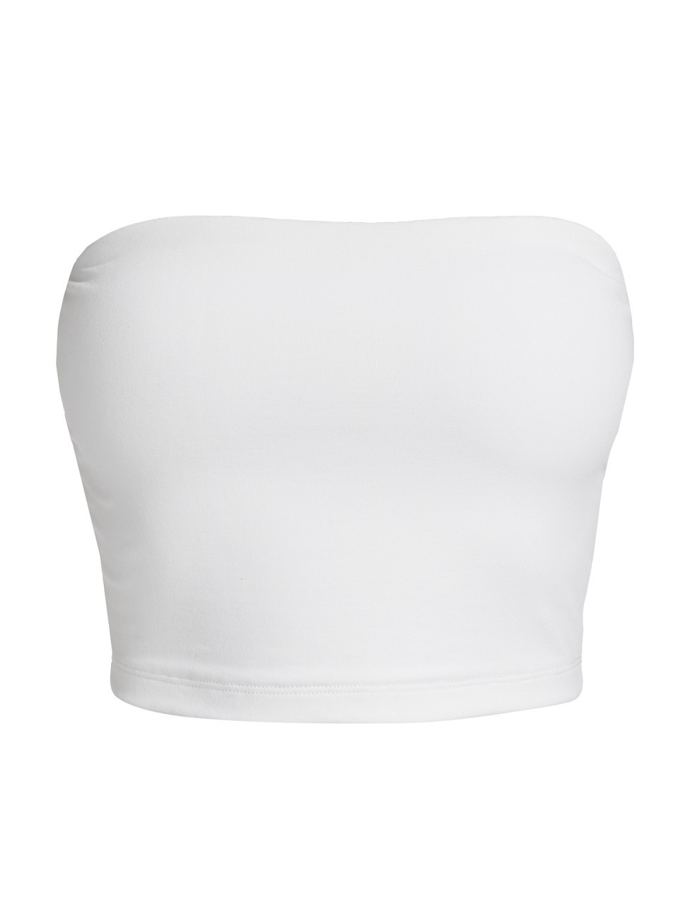Women's Essential Crop Tube Top - Sugar - Size Medium | Saks Fifth Avenue