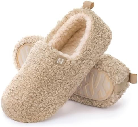RockDove Women's Faux Shearling Closed Back Slipper with Memory Foam | Amazon (US)