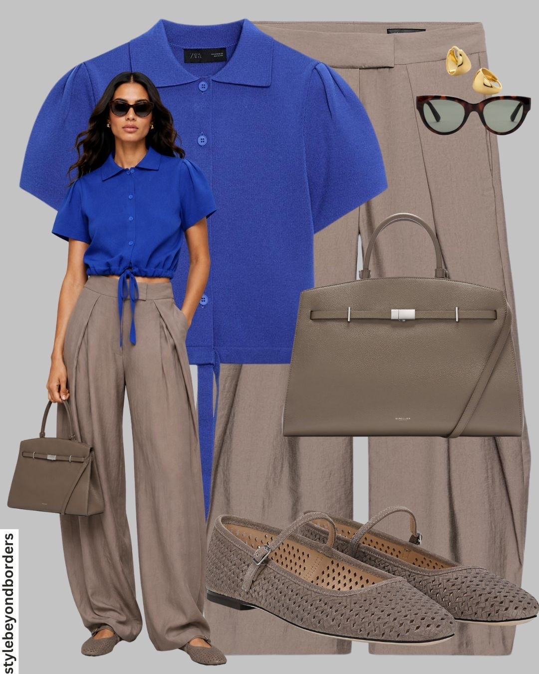 Chic outfit styling🦋🤎

Tags: blue cardigan, summer top, brown trousers,chic look, white button down shirt, khaki trousers, embroidered bag, jelly sandals, chic look, summer outfit, holiday outfit, eurosummer outfit, zara

#LTKautumn #LTKstyletip #LTKworkwear