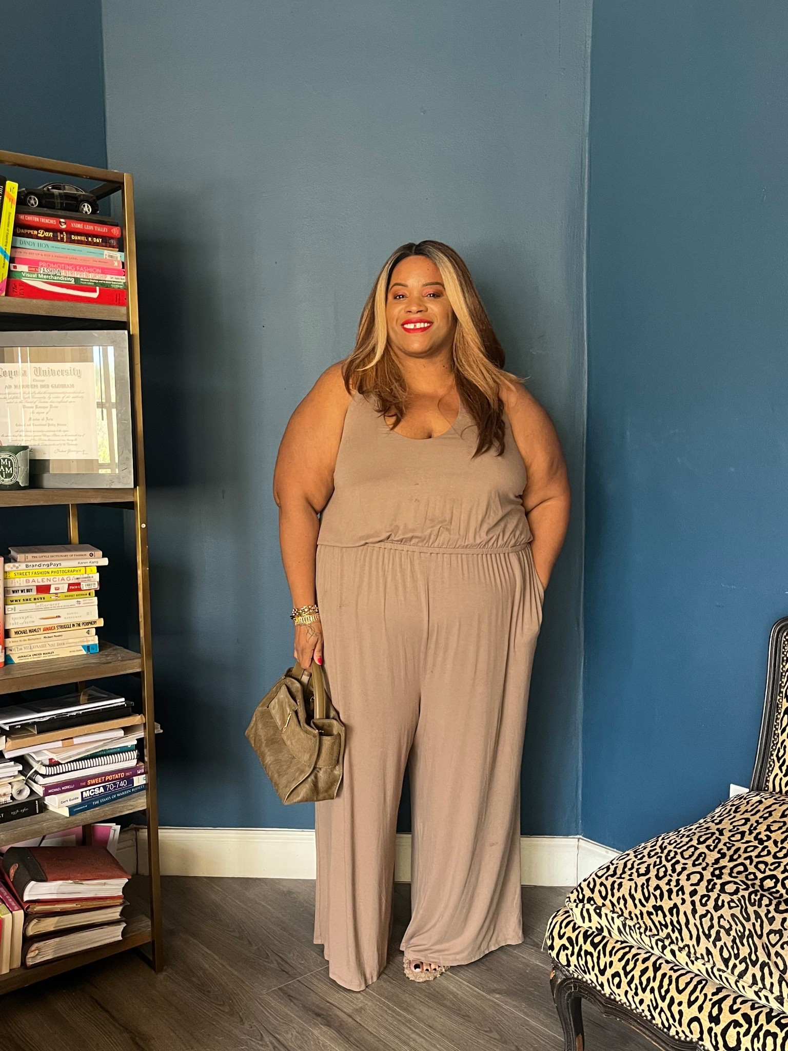 Monochromatic jumpsuit Spring outfit

#LTKOver40 #LTKootd #LTKPlusSize