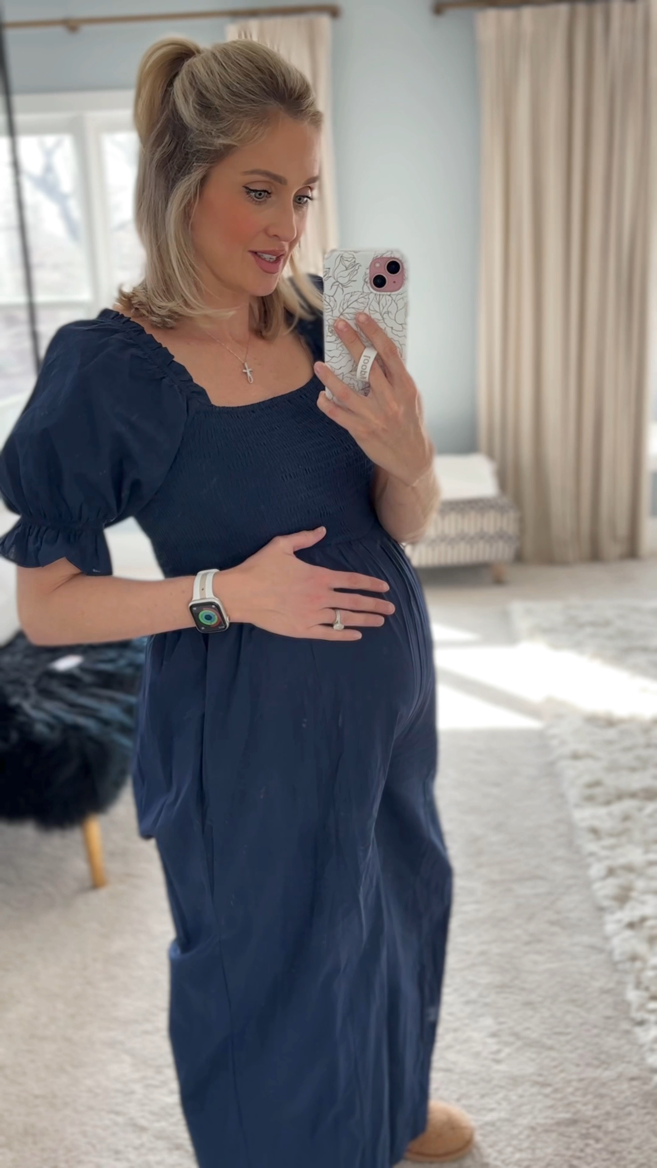 Pregnancy/maternity jumper - navy blue. 💙

#LTKBump #LTKKids #LTKBaby