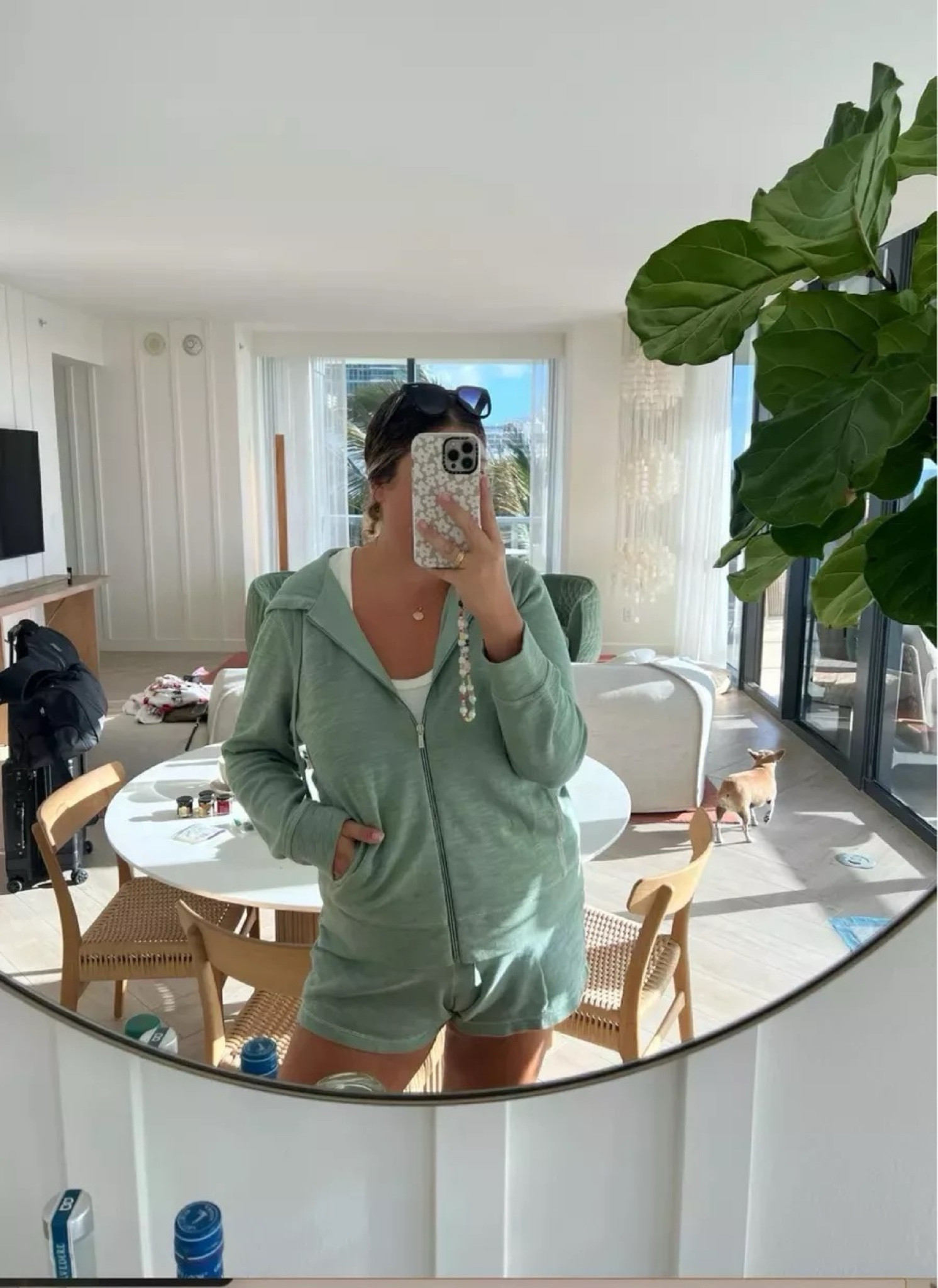 This matching loungewear set from Tommy Bahama has been a favorite- they have some great new sets with pants for colder weather! Perfect set for travel too! Travel outfit, st Patrick’s day outfit, vacation outfit, resort wear

#LTKswim #LTKtravel #LTKmidsize