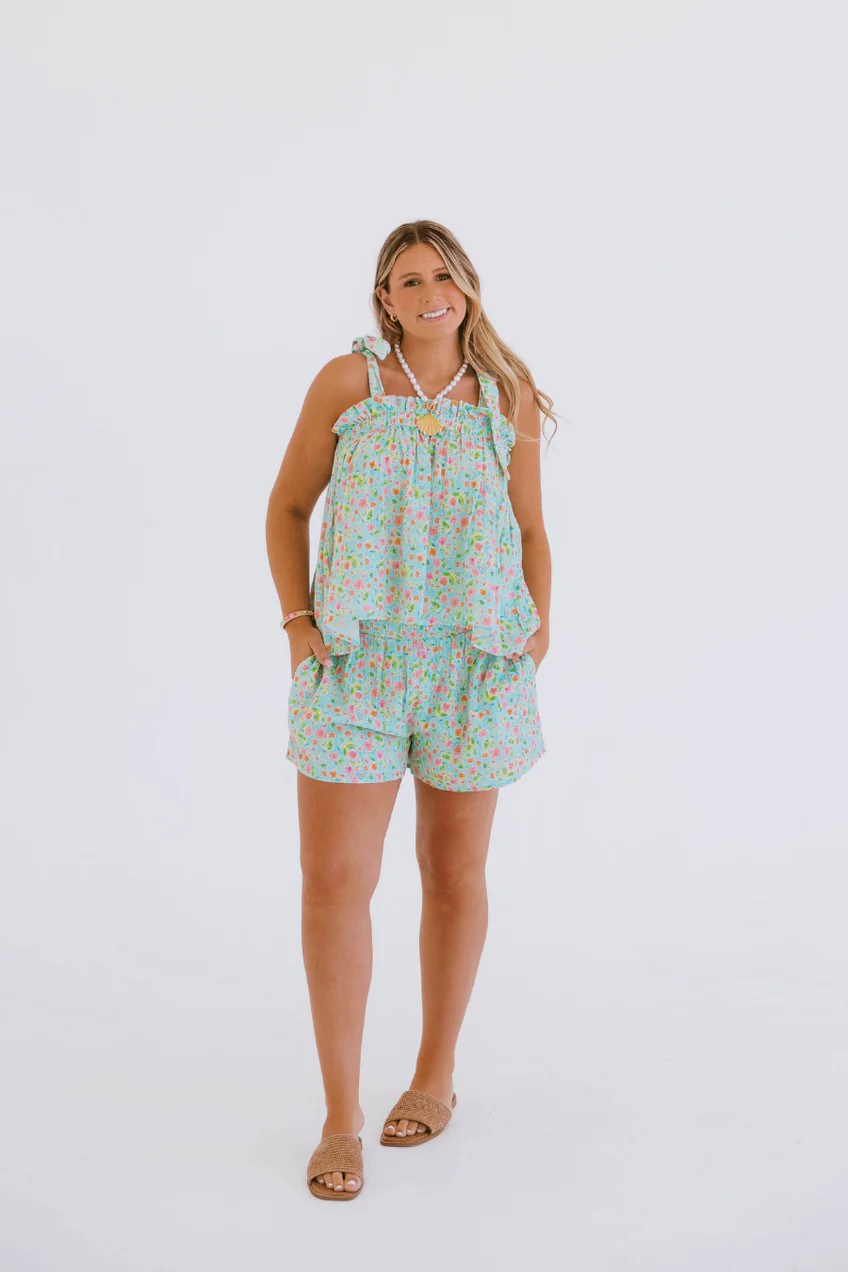 Ella Set | Women's Floral Matching Short Set | Maybell & Mine | Maybell and Mine