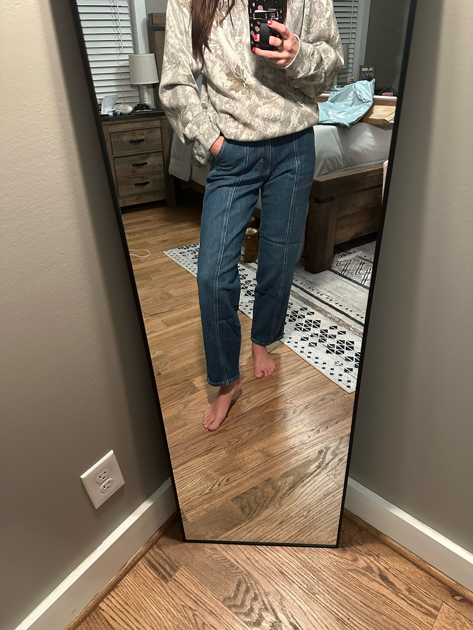 These jeans are so cute & super comfy! Wearing a size 00 the definitely are a looser fit! The best part they were $12!!!

#LTKSaleAlert #LTKFindsUnder50