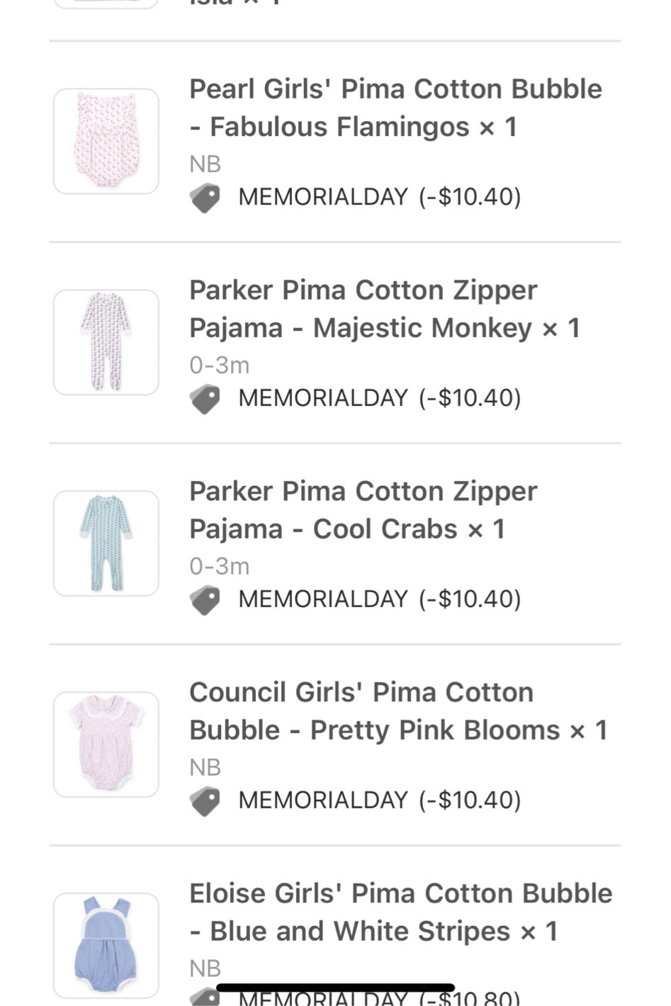 Lila and Hayes Memorial Day sale 20% off! 

#LTKBaby #LTKFamily