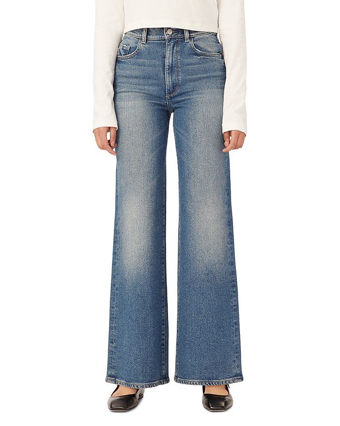 Hepburn High Rise Wide Leg Jeans in East Lake | Bloomingdale's (US)