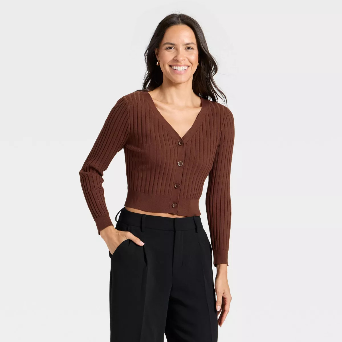 Women's Button-Front Cardigan - A New Day™ | Target