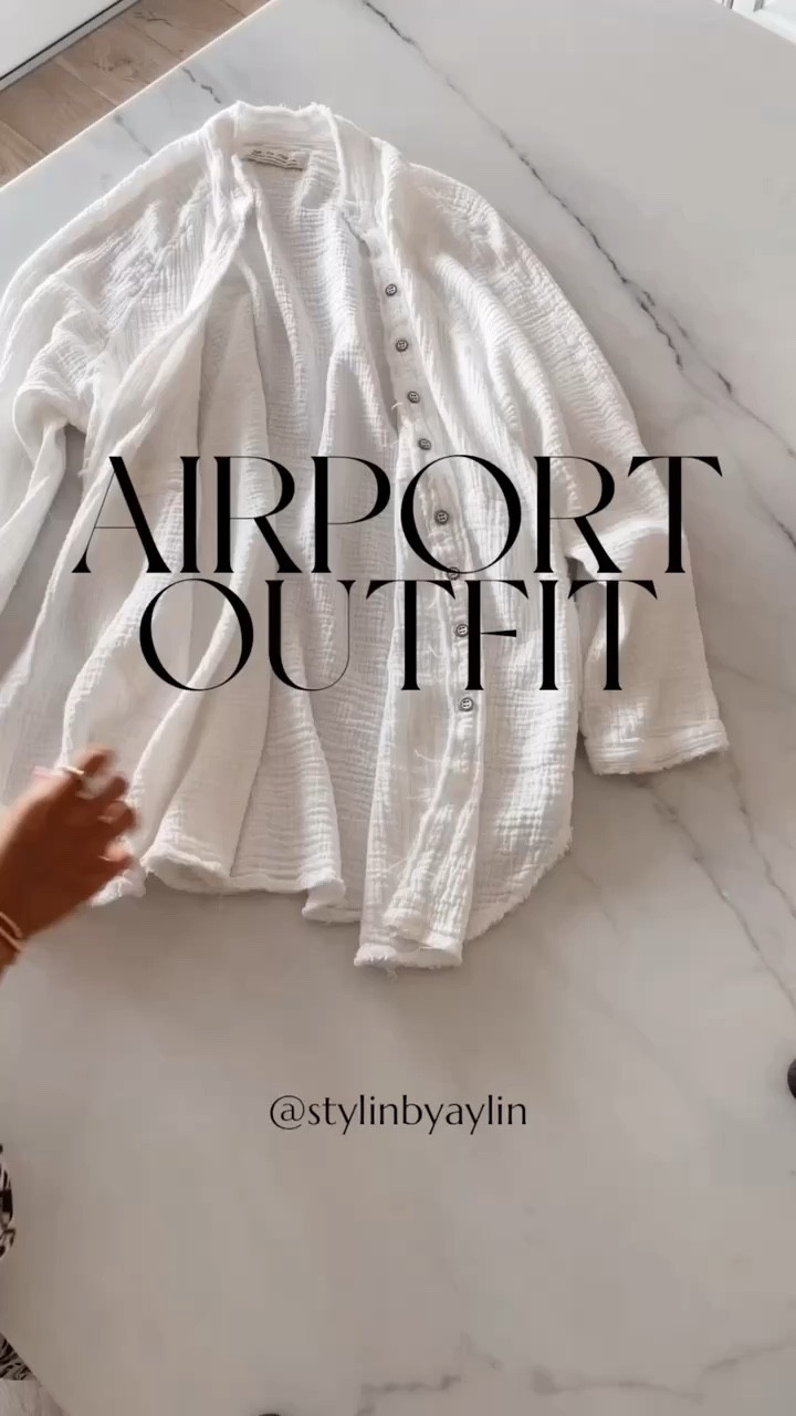 Airport outfit, Airport style, casual style #StylinbyAylin 

#LTKtravel #LTKSeasonal #LTKstyletip
