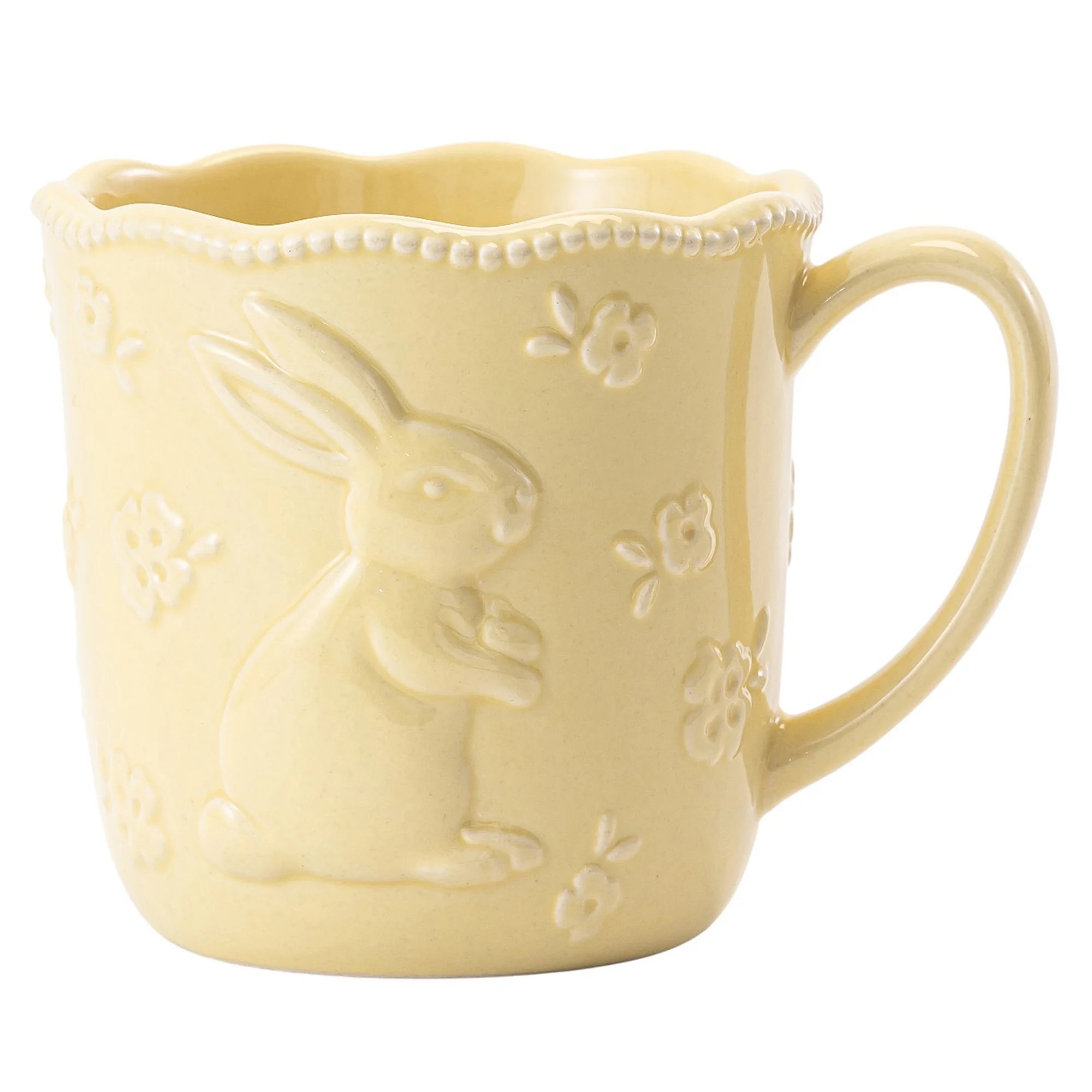 Way to Celebrate Yellow Embossed Ceramic Mug, 17oz, 1 piece | Walmart (CA)