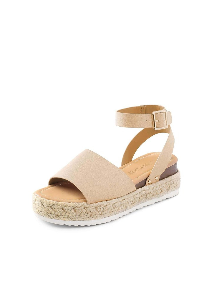 Women's Platform Espadrilles Casual Ankle Strap Wedge Sandals, Comfortable Dressy Summer Shoes | SHEIN