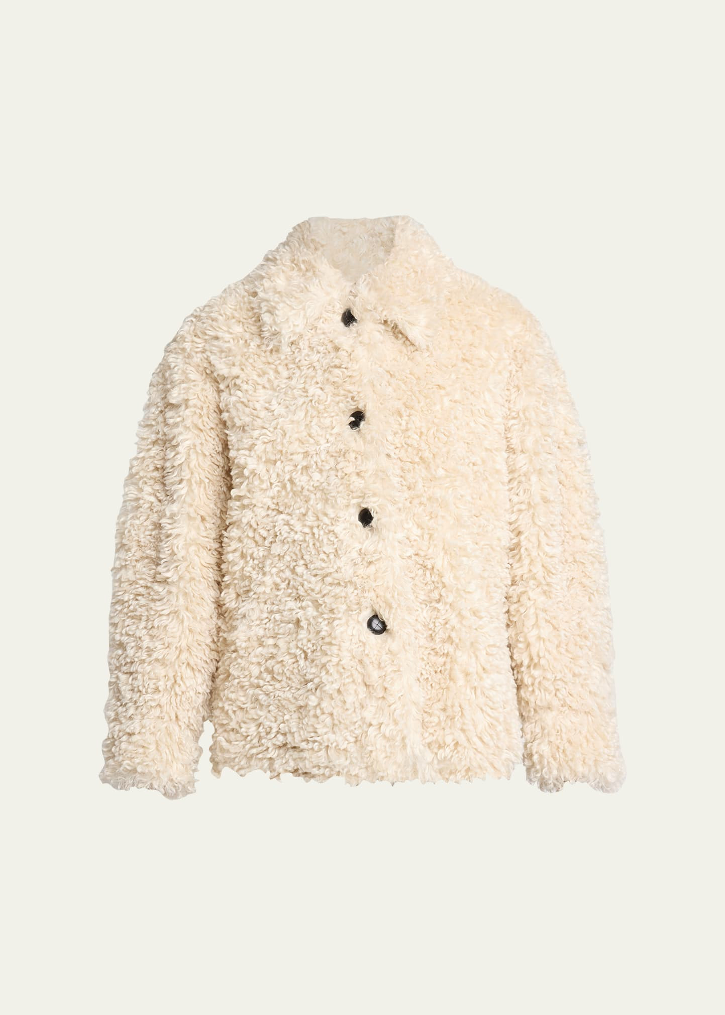 Etoile Isabel Marant Tarvey Faux-Fur Shirt Jacket | Bergdorf Goodman