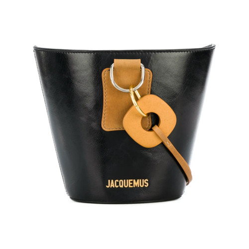 Jacquemus Bolsa tiracolo de couro - Preto | FarFetch BR