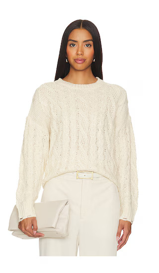 Tabby Sweater in Ivory | Revolve Clothing (Global)