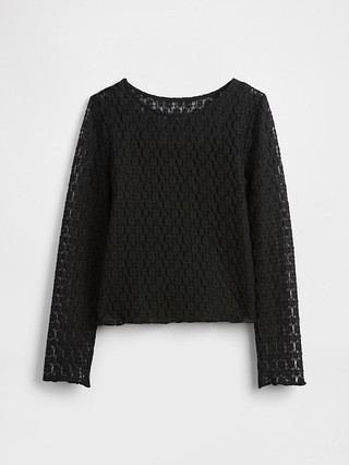 Kids Lace Top | Gap Factory