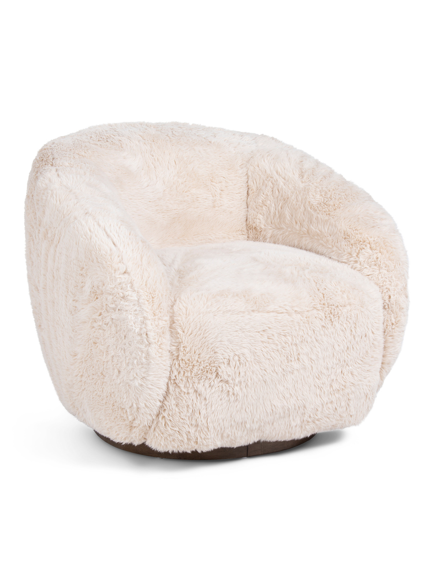 34x30 Roundback Swivel Accent Chair | TJ Maxx