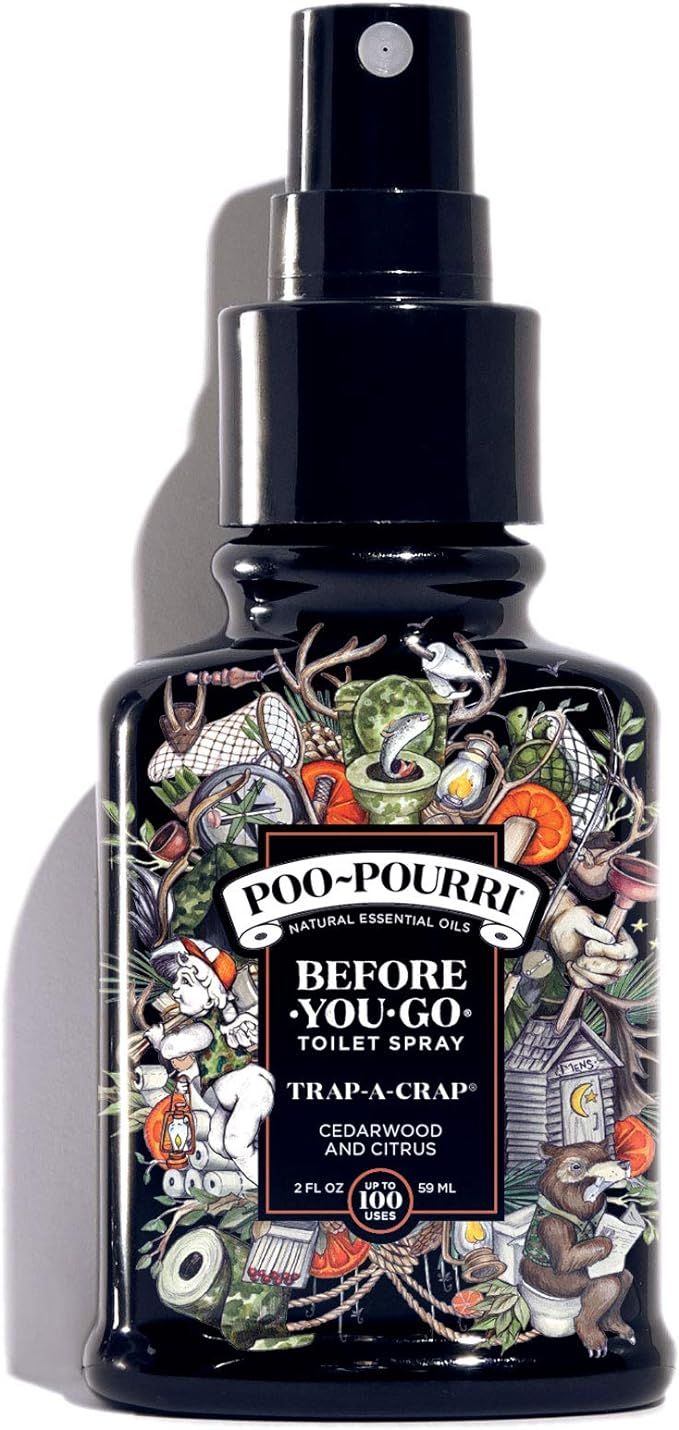 Poo-Pourri Before-You- go Toilet Spray, 2 Oz, Trap-A-Crap, 2 Fl Oz | Amazon (US)