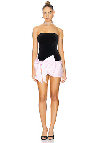 MORE TO COME Rosie Velvet Dress in Black from Revolve.com | Revolve Clothing (Global)