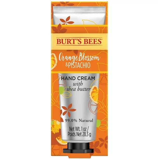 Burts Bees Orange Blossom and Pistachio Hand Cream with Shea Butter, 1 Ounce - Walmart.com | Walmart (US)