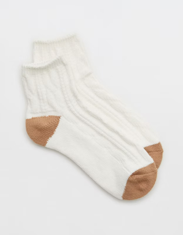 Aerie Cable Bobby Socks | Aerie