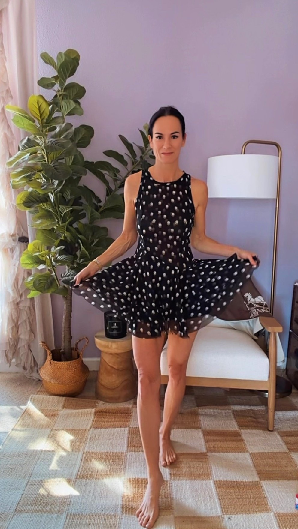 A matching moment is always a moment. 🖤⚪️
Polka dots, but make it chic, effortless, and ready for the day.

This dress does all the talking—flirty, flattering, and impossibly cute from every angle.

Throw it on, add your confidence & a matching jacket, and go. 💃🏻

Wearing XS in all

#NicoleColeeStyle
#PolkaDotMoment
#EffortlessStyle
#ChicEveryday
#StyledAndConfident

Nicole Colee, free people, mini dress, date night dress, polka dot, 


#LTKgrwm #LTKootd #LTKdayinmylife