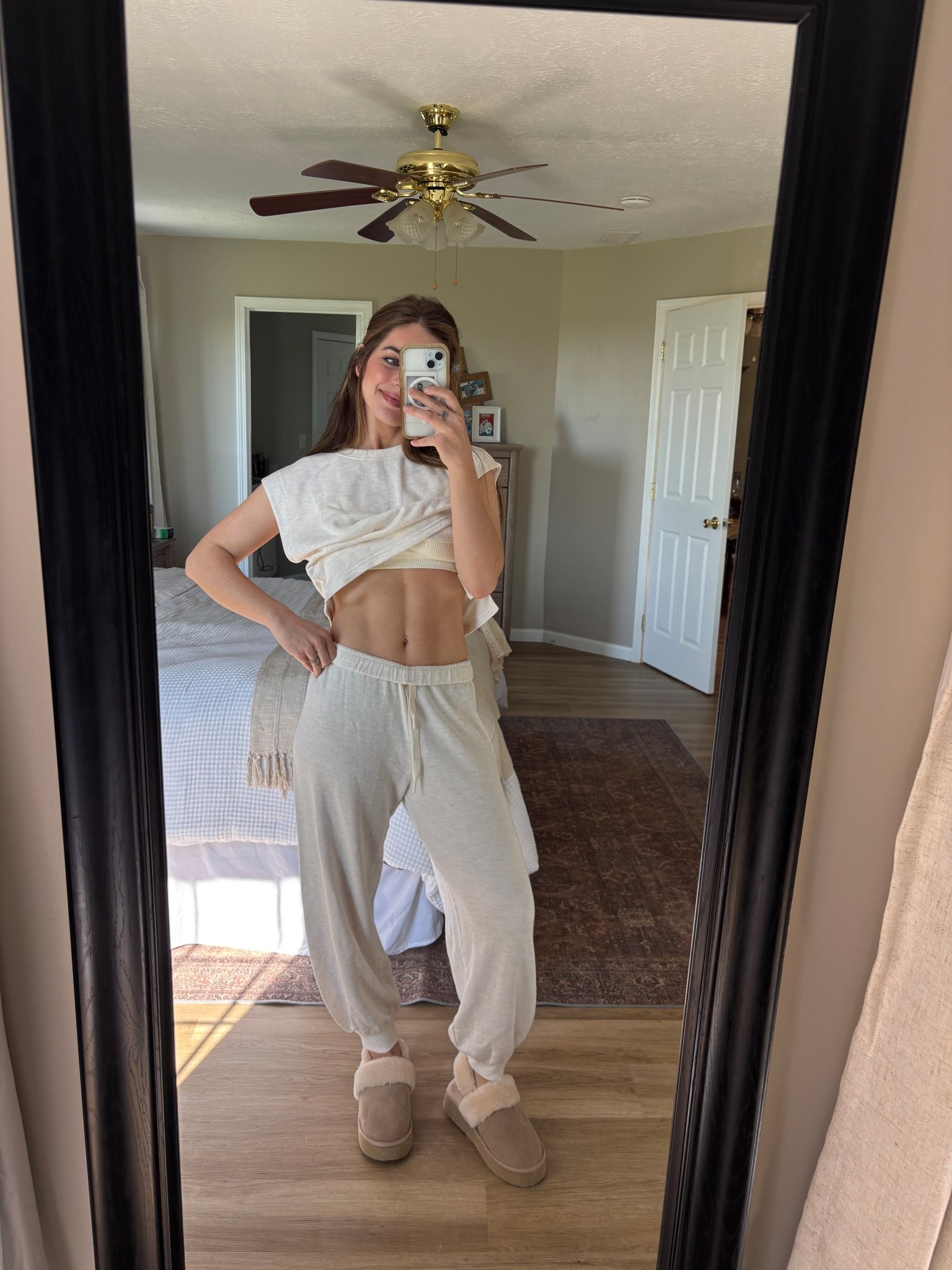 @Aerie friendly reminder it takes time to feel like yourself during postpartum 🫶🏼 be kind to yourself! One year out and feel like I’m getting my pink back 🩷 your body may or may not “bounce back” and that’s okay. My second time doing this and I’m awe of the way God designed our bodies to carry and feed both of my boys

#LTKmomlife #LTKfitnessgoals #LTKmorningroutine