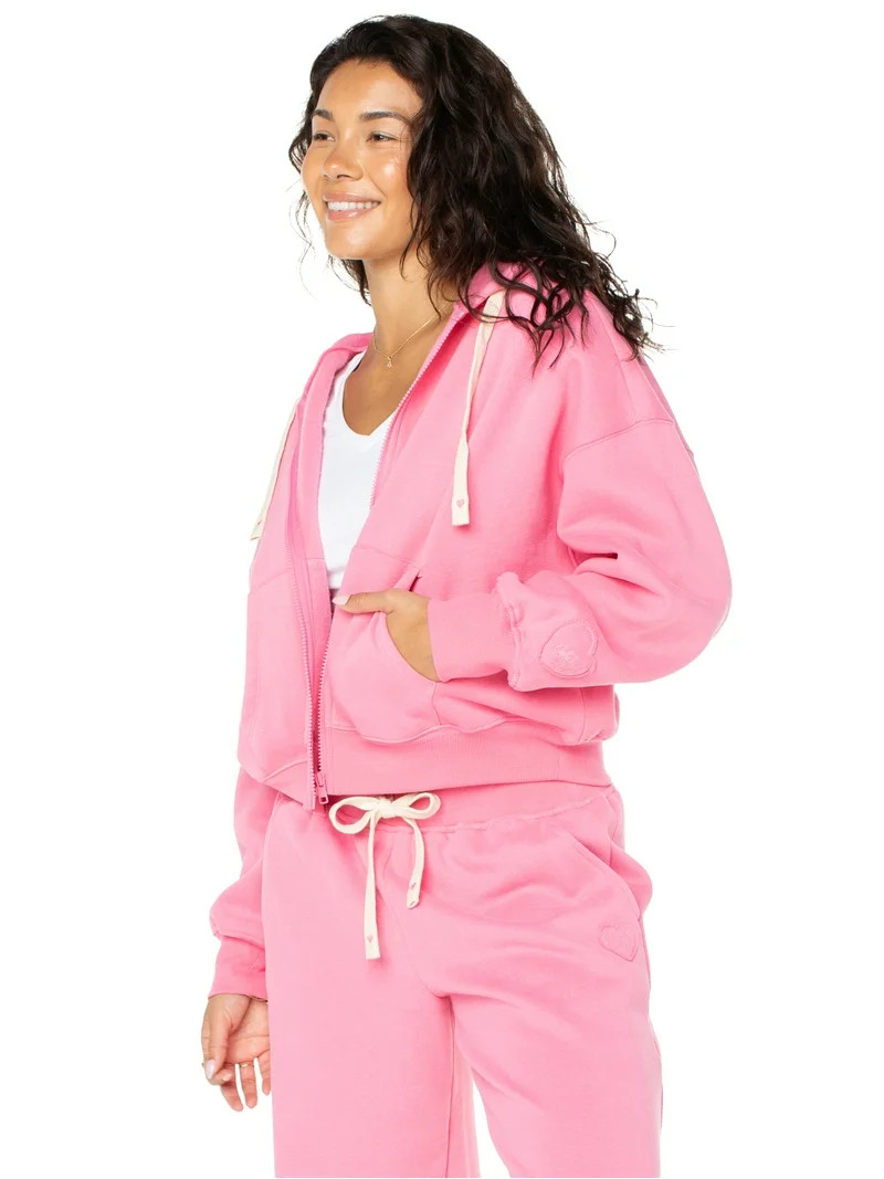 Celebrity Pink Women's Zip Front Hoodie, Sizes XS-4X | Walmart (US)