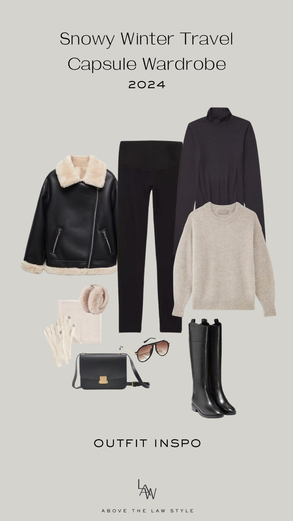 Snowy Winter Travel Capsule Outfit Idea

#LTKstyletip #LTKfindsunder50 #LTKfindsunder100