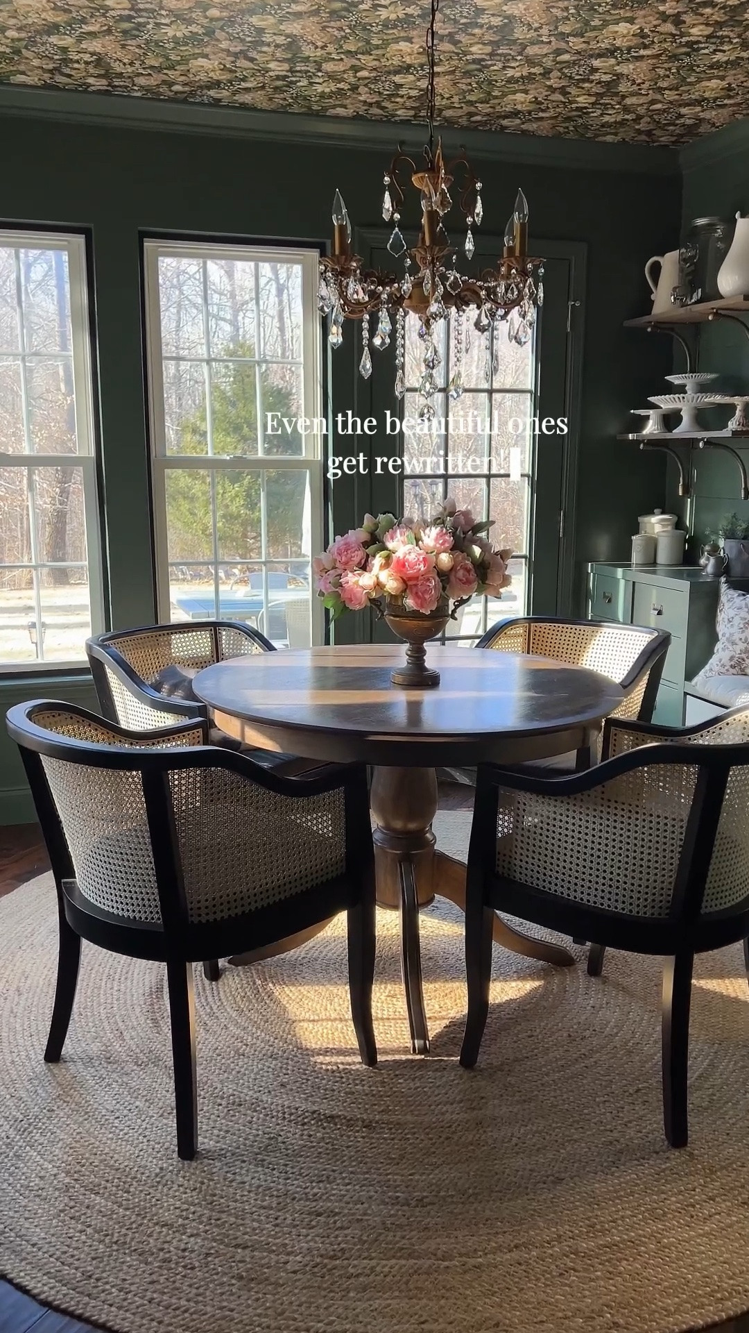 Proof that a room can be beautiful and still be rewritten.

This space has evolved from bright and coastal to dark, collected, and inspired by some of my favorite memories of Scotland. Sharing all the sources for this chapter of the story here. 🤎

Breakfast room decor • Breakfast nook ideas • Moody home decor • European cottage interiors • Traditional decorating • Dark and moody dining room • Vintage home style • Antique decor • Collected interiors • Scotland-inspired home • Dining room makeover • Home styling ideas • Shop the look

#LTKHome